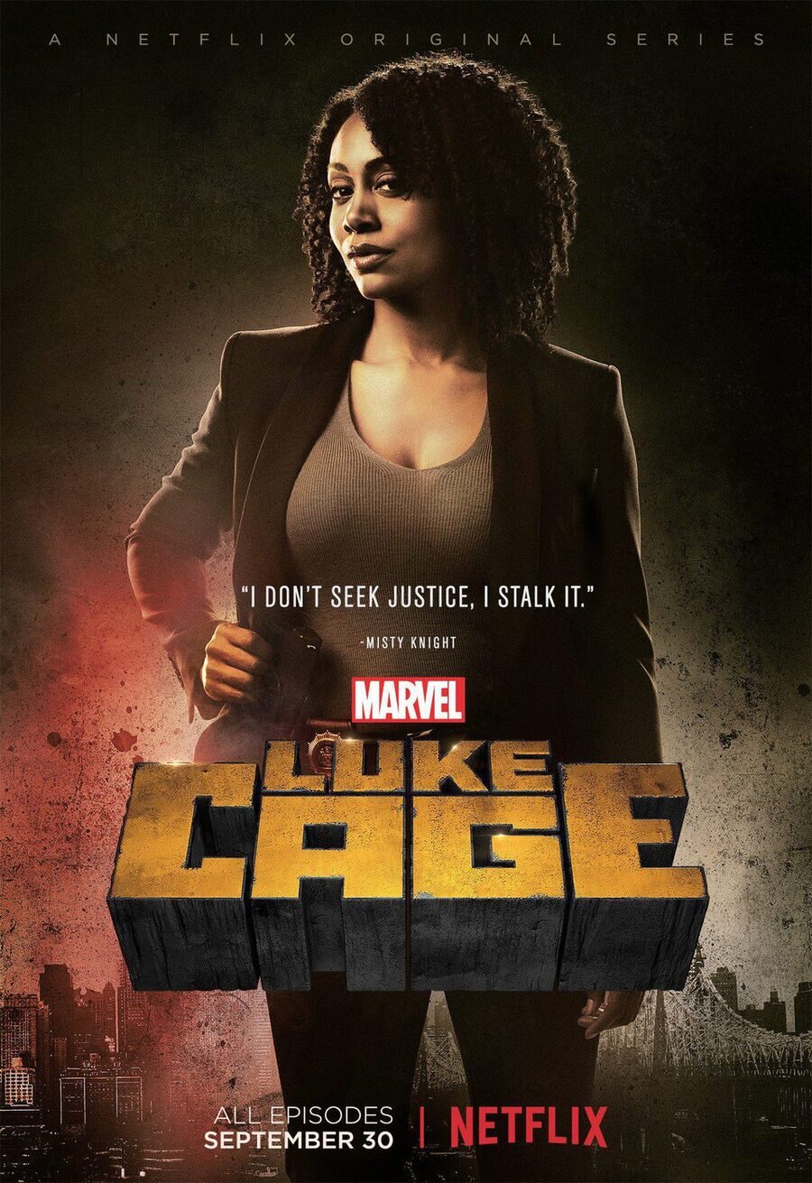 Cartel de Luke Cage - Temporada 1 - Misty Knight