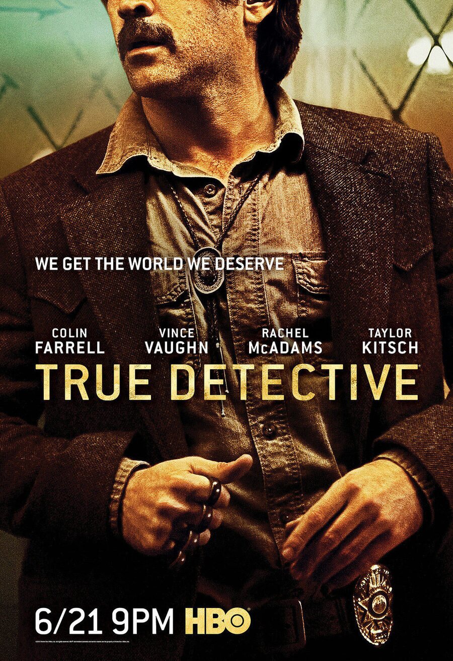 Cartel de True Detective - Segunda temporada - Póster Colin Farrel