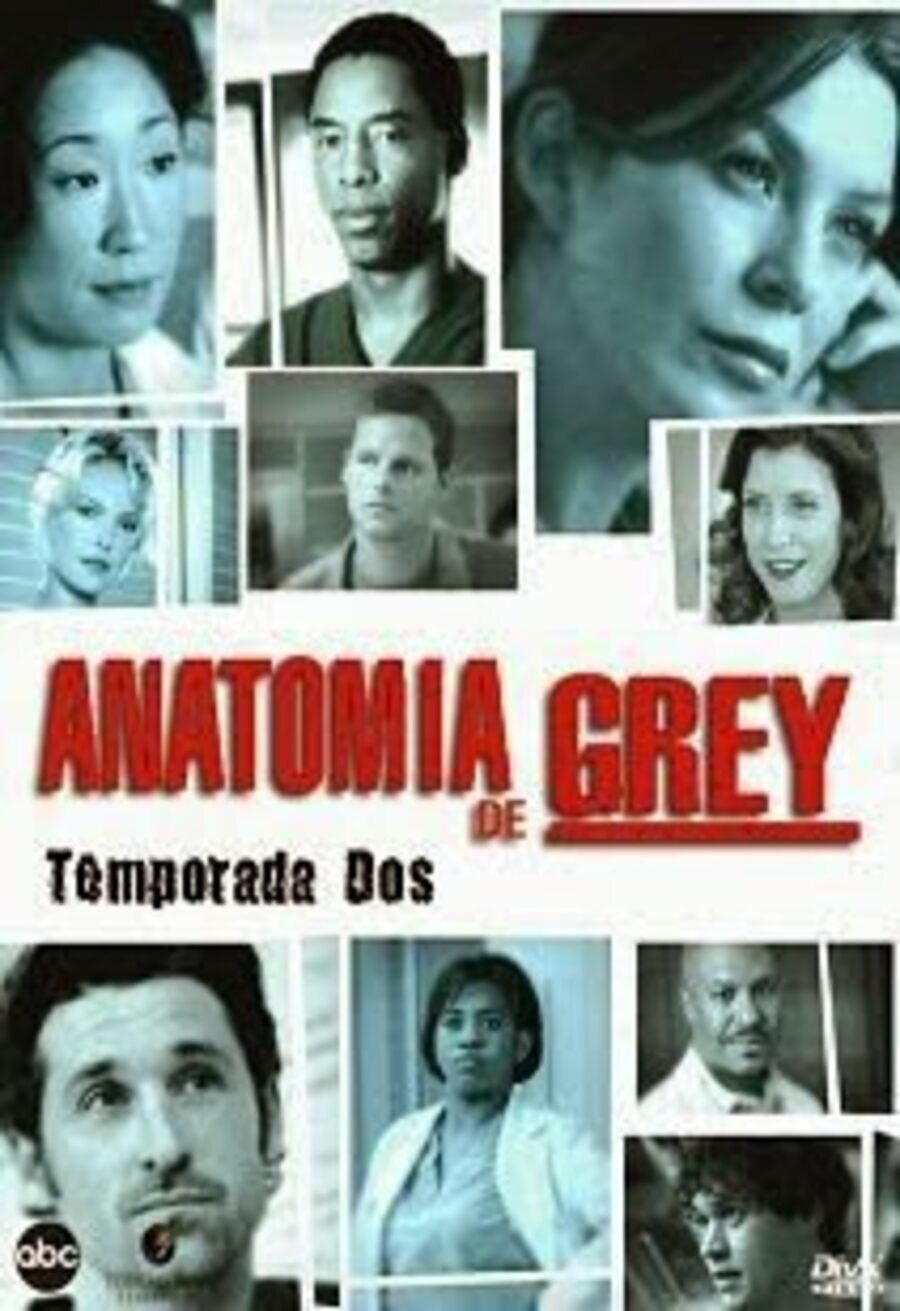 Cartel de Anatomía de Grey - Temporada 2