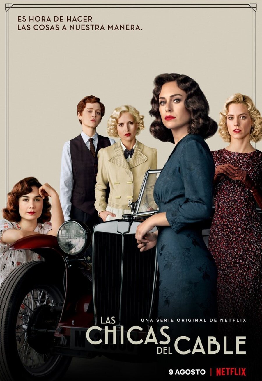 Cartel de Las chicas del cable - Temporada 4