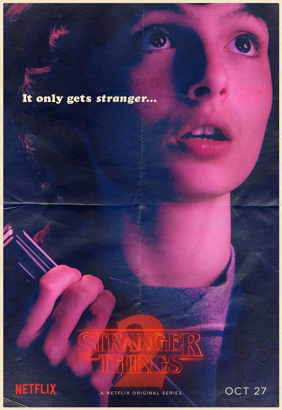 Cartel de Stranger Things - Mike Wheeler - Temporada 2