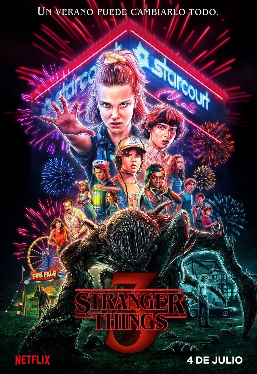 Cartel de Stranger Things - Temporada 3