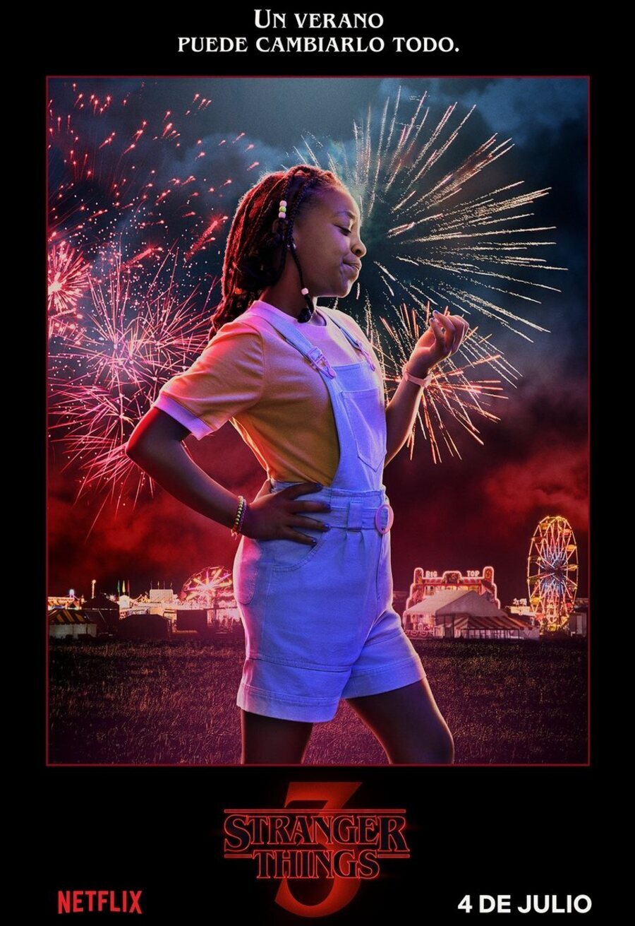 Cartel de Stranger Things - Erica - Temporada 3