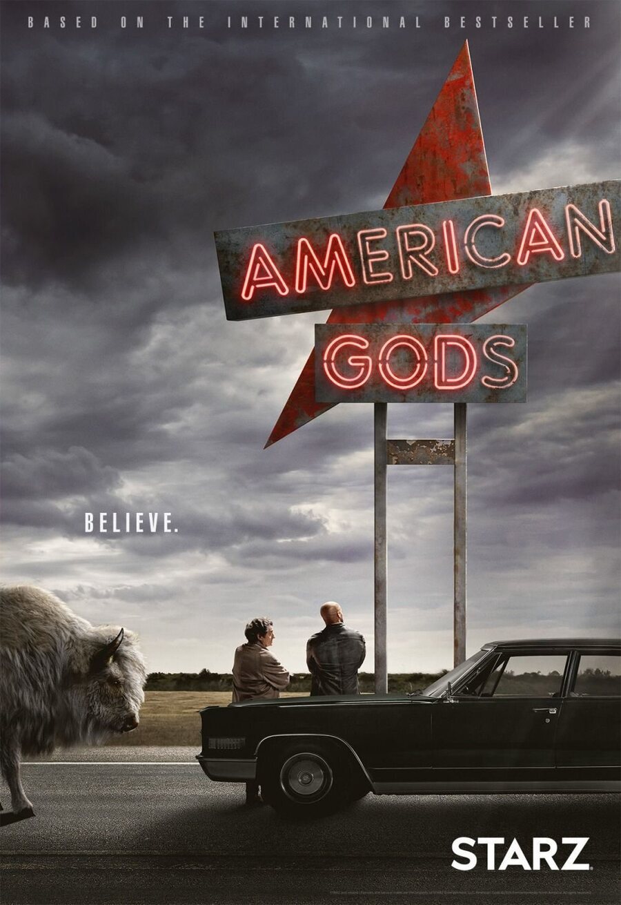 Cartel de American Gods - Temporada 1