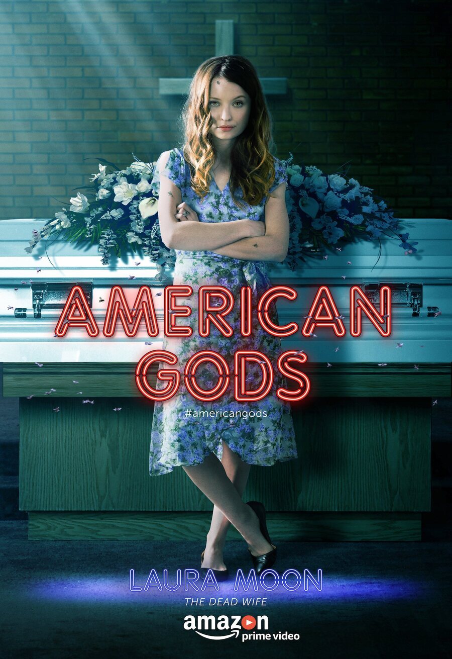 Cartel de American Gods - Poster - Laura Moon