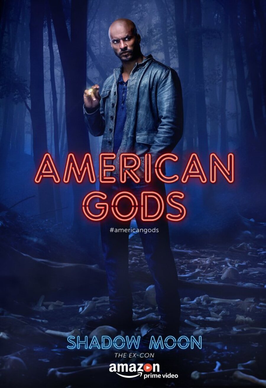 Cartel de American Gods - Poster- Shadow Moon