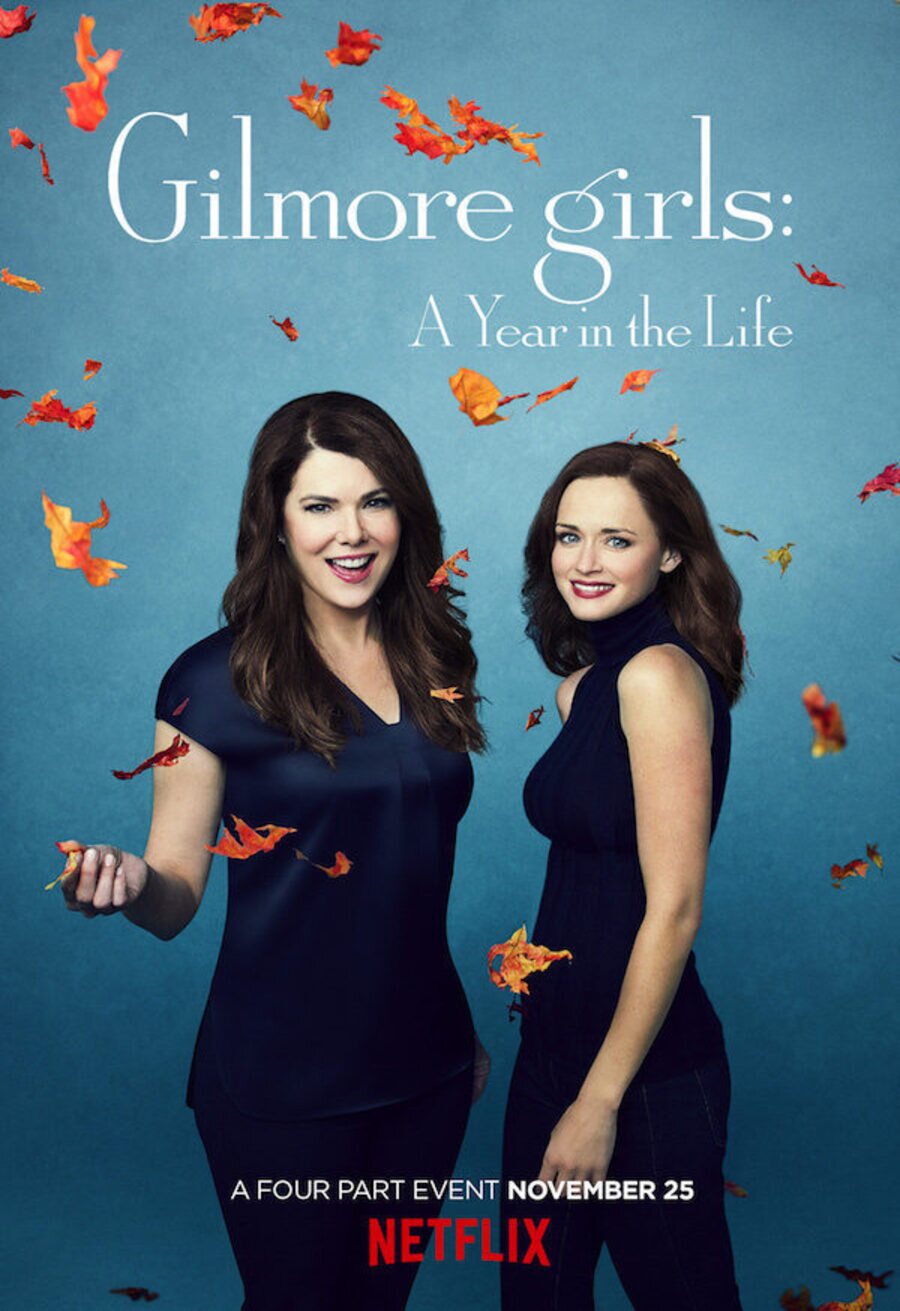 Cartel de Las 4 estaciones de las chicas Gilmore - Otoño