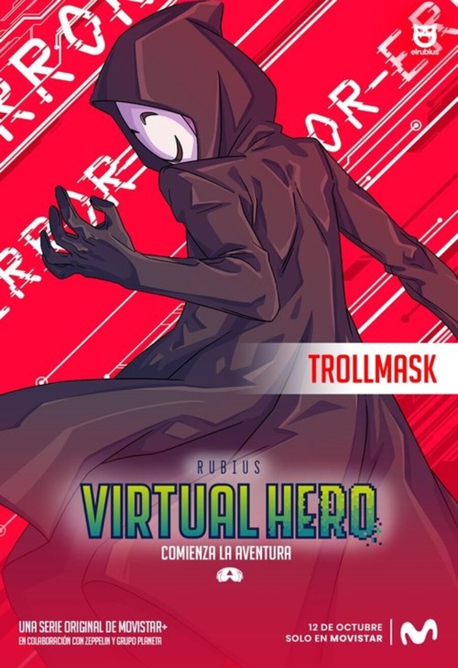 Cartel de Virtual Hero - Temporada 1 - Trollmask