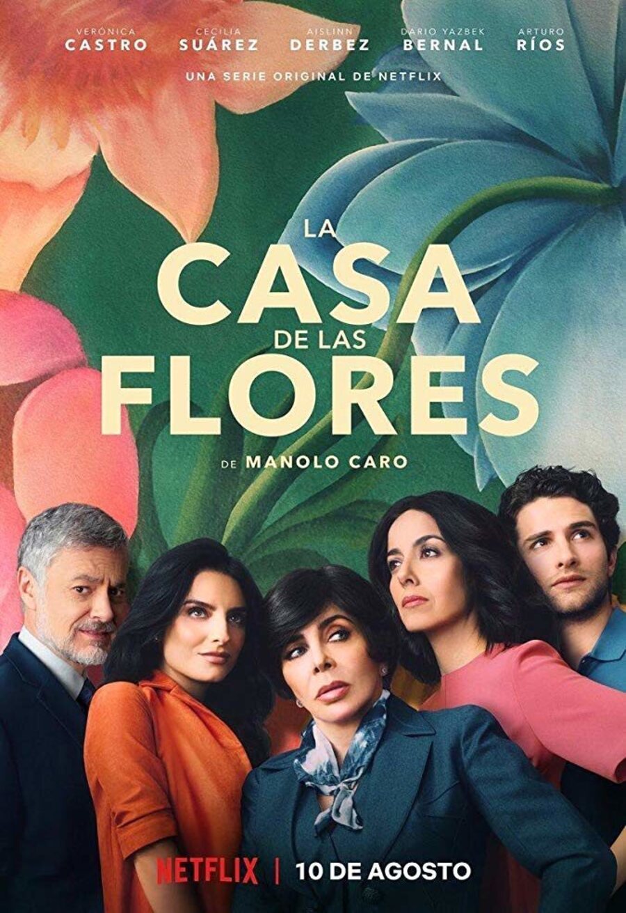 Cartel de La casa de las flores - Cartel español 'La casa de las flores'