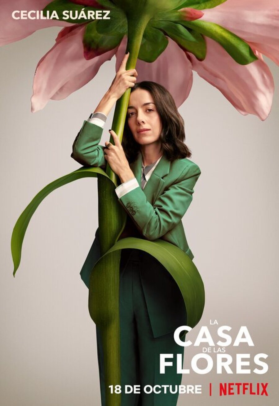 Cartel de La casa de las flores - Temporada 2 Cecilia Suárez