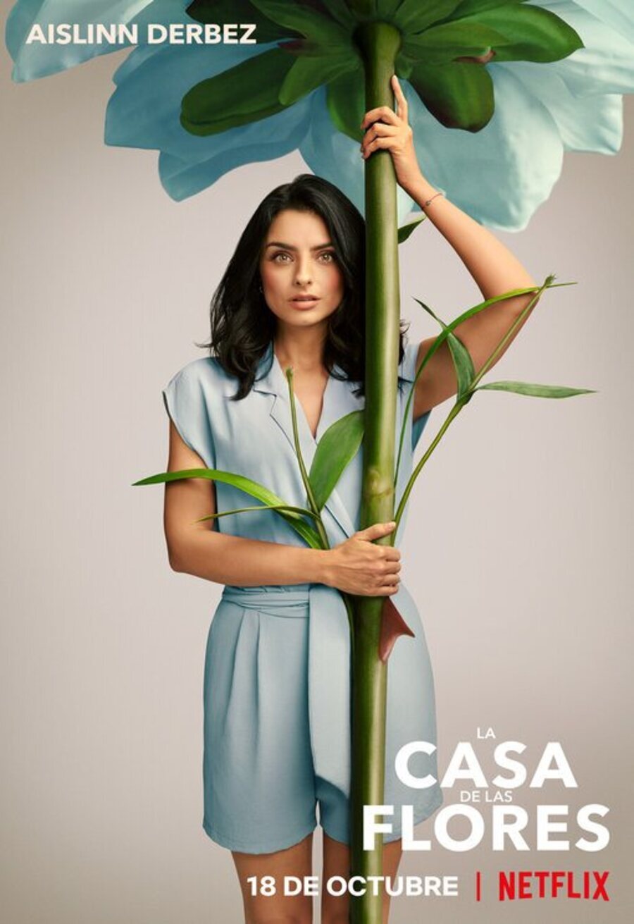 Cartel de La casa de las flores - Temporada 2 Aislinn Derbez