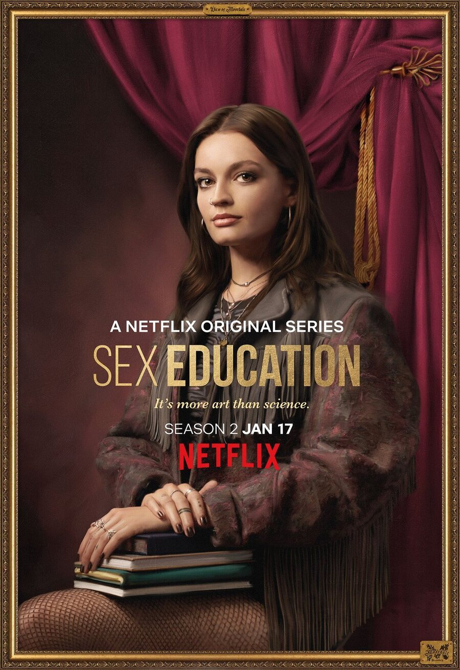 Temporada Maeve Cartel De Sex Education Ecartelera Hot Sex Picture 