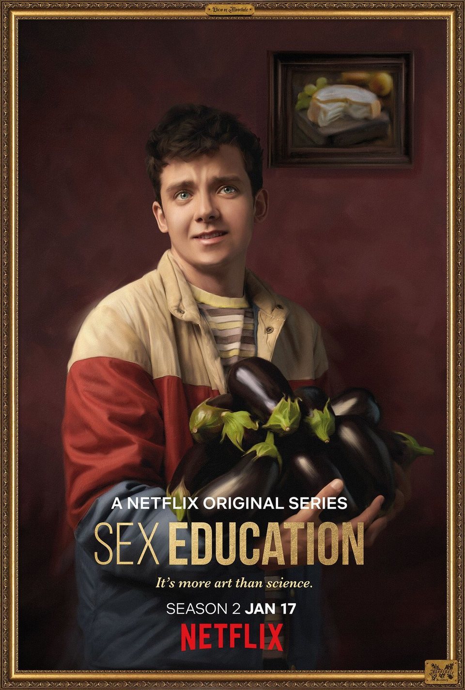 Temporada 2 Otis Cartel De Sex Education Ecartelera 5551