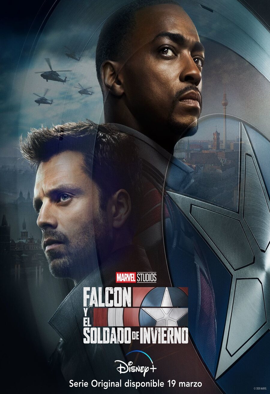 Cartel de Falcon y el Soldado de Invierno - Temporada 1