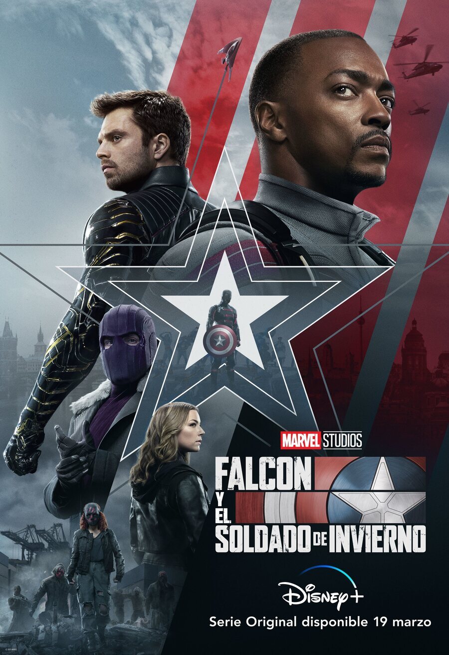 Cartel de Falcon y el Soldado de Invierno - Póster principal