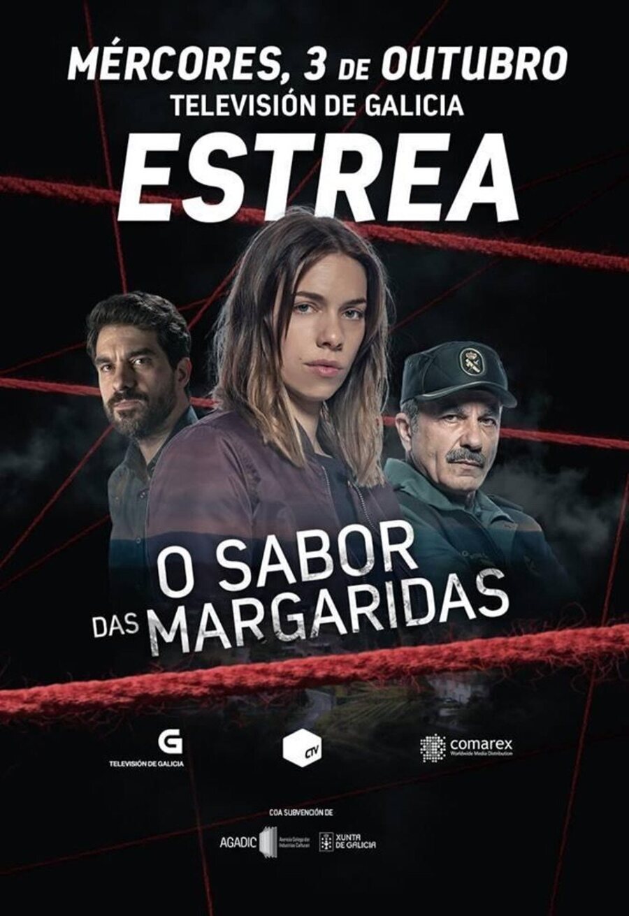 Cartel de El sabor de las margaritas - Cartel gallego