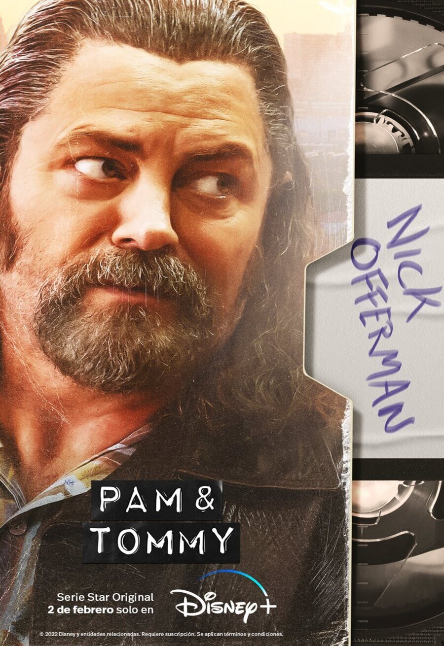 Cartel de Pam & Tommy - Nick Offerman - Tío Miltie