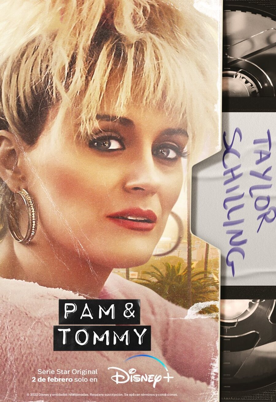 Cartel de Pam & Tommy - Taylor Schilling - Erica