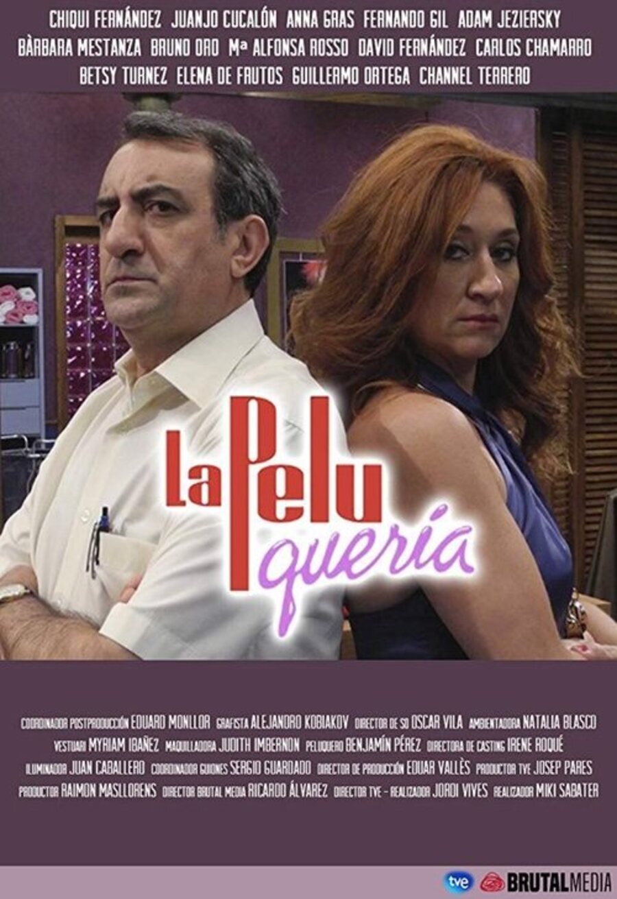 Cartel de La Pelu-quería - La Peluquería