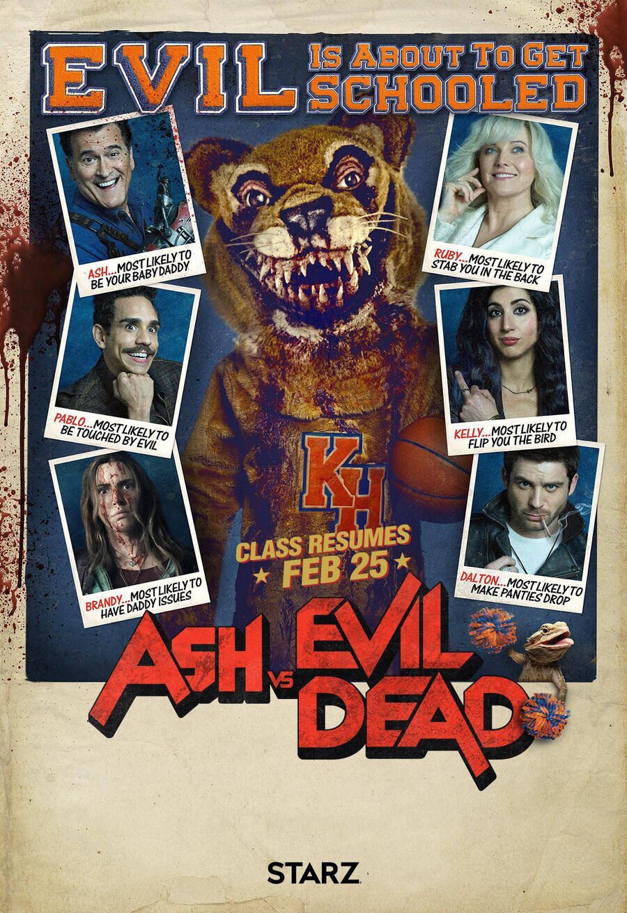 Cartel de Ash vs Evil Dead - Temporada 3