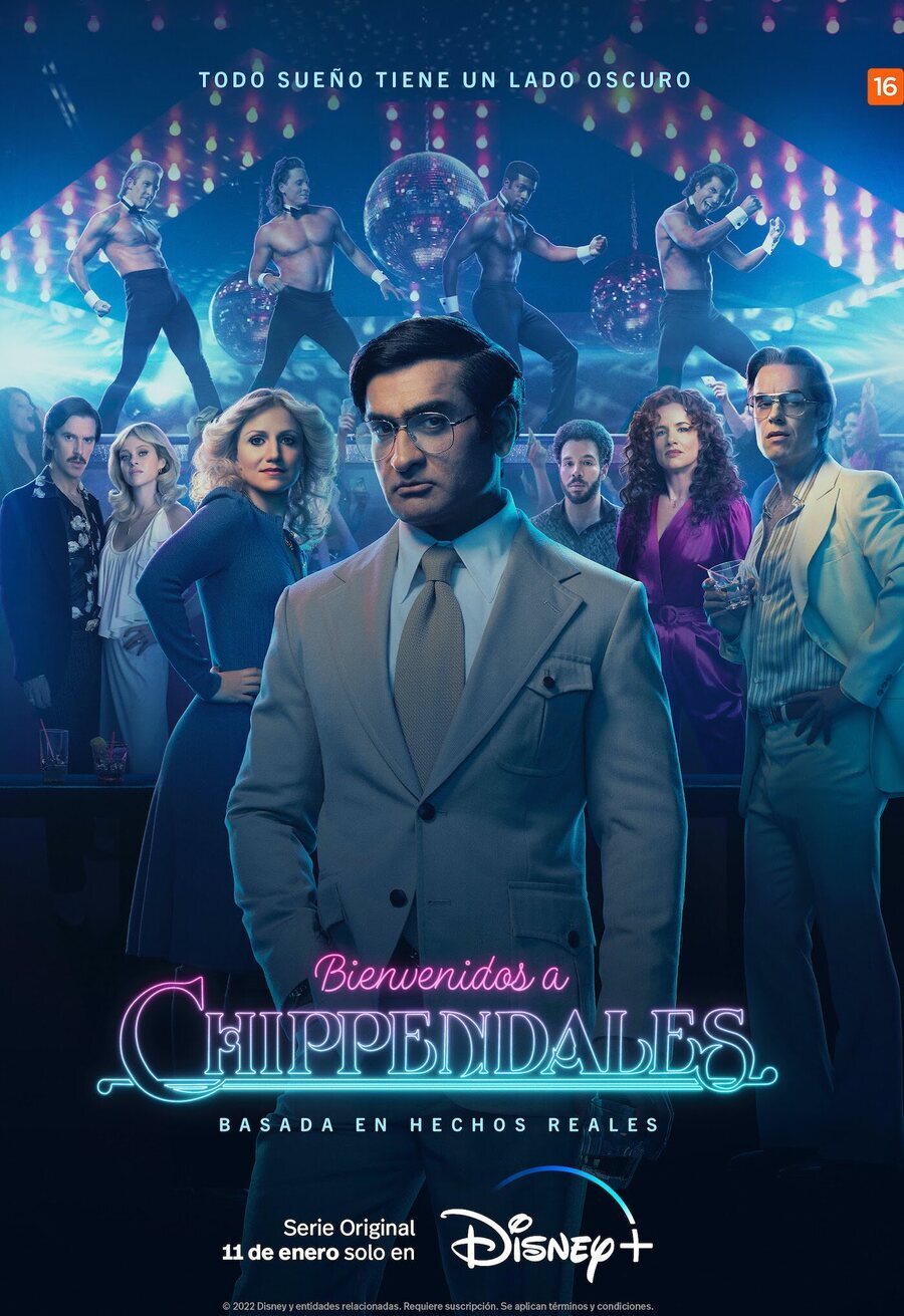 Cartel de Bienvenidos a Chippendales - Cartel español