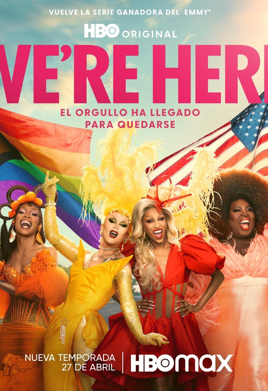 Cartel de We're Here - Cartel español