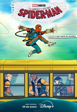 Cartel de Tu amigo y vecino Spider-Man