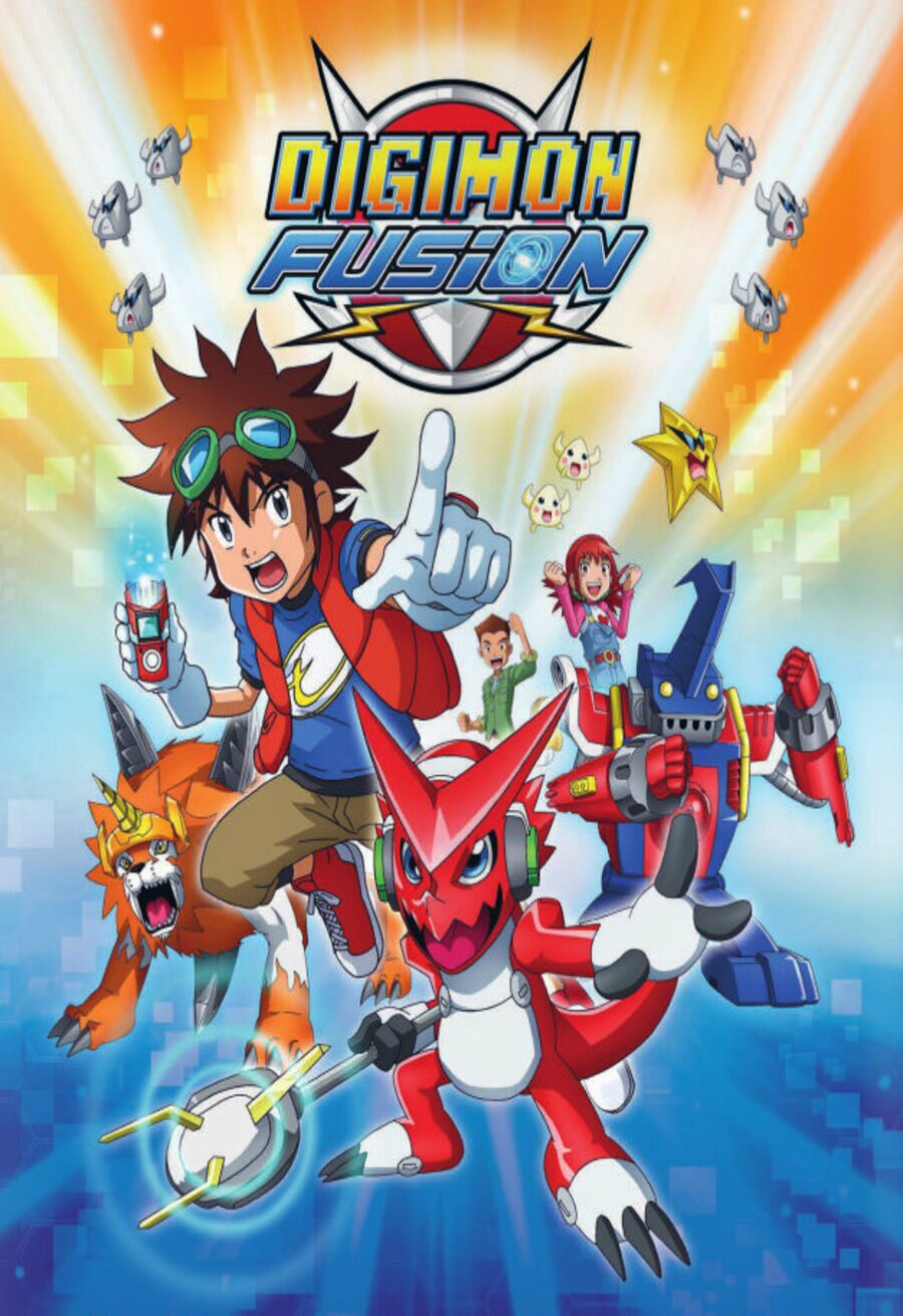 Cartel de Digimon - Digimon Fusion