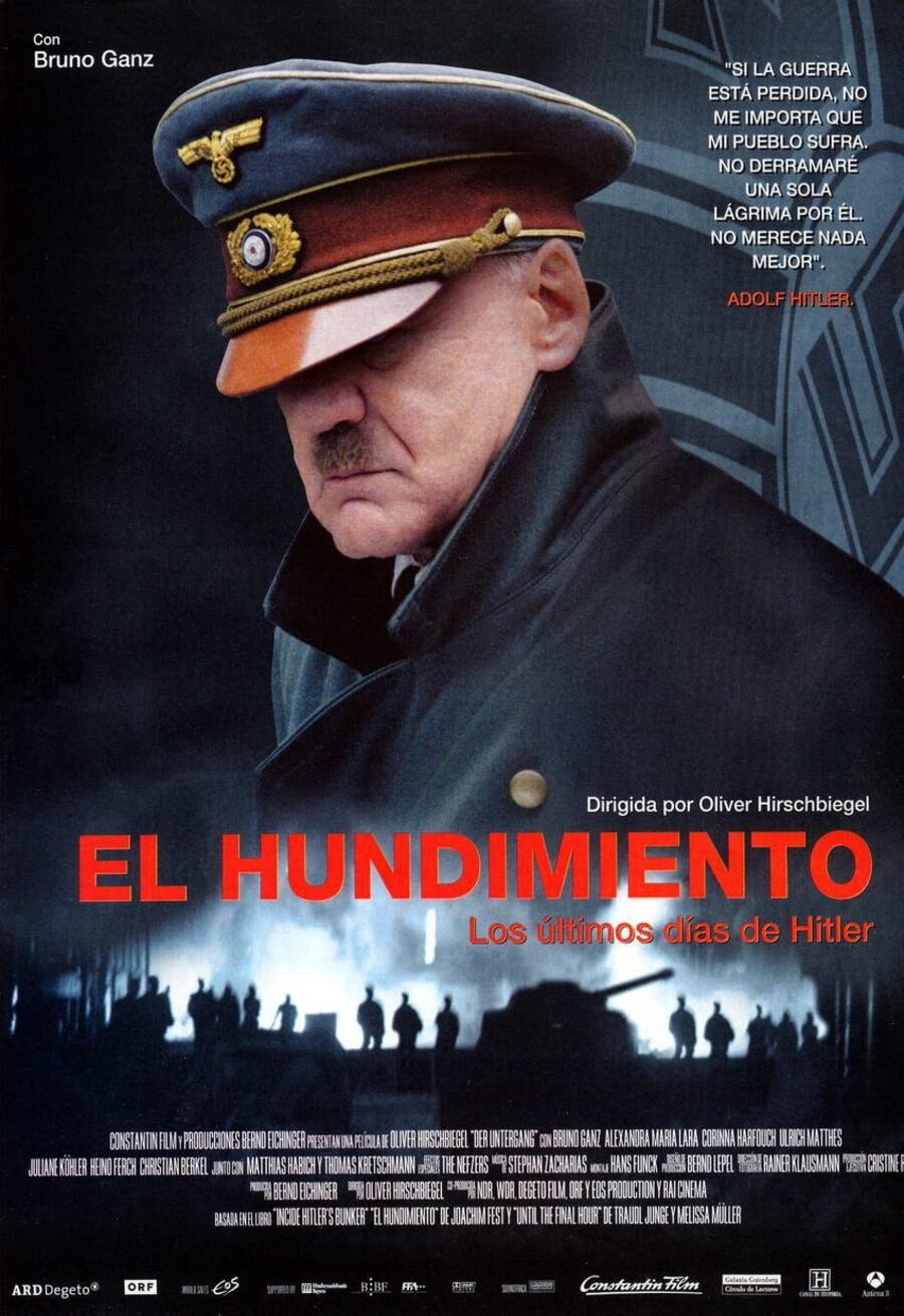 Cartel de El hundimiento - España