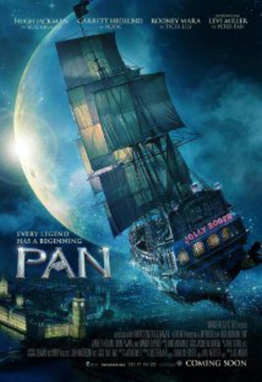 Cartel de Pan (Viaje a Nunca Jamás) - EEUU