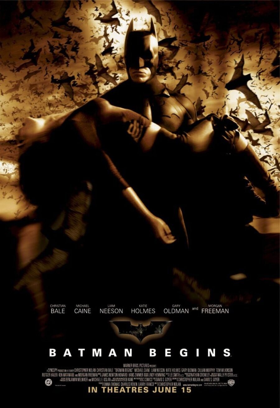 Estados Unidos - Cartel de Batman Begins (2005) - eCartelera