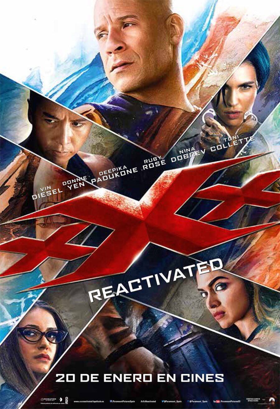 Cartel de xXx: Reactivated - España