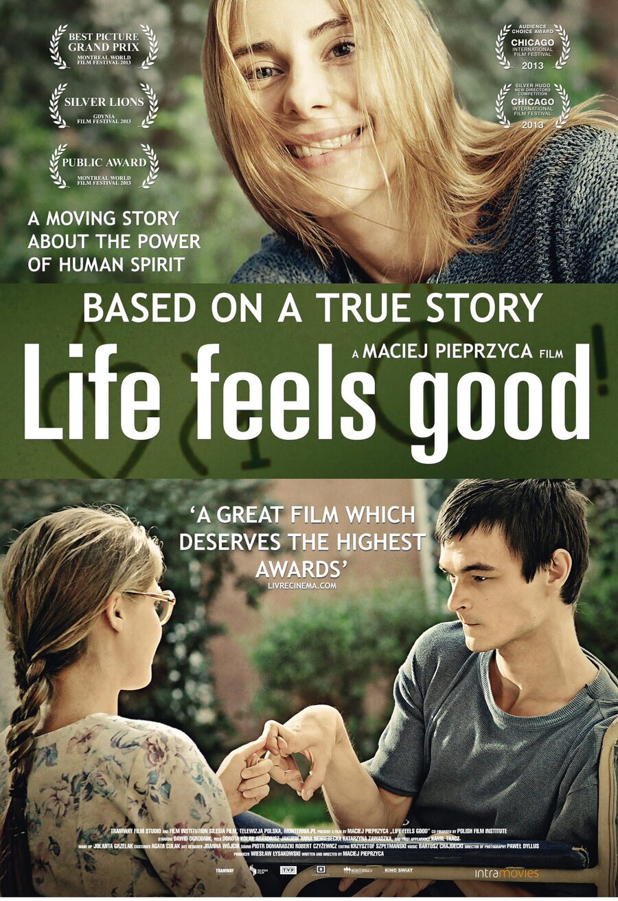 Cartel de Life Feels Good - Estados Unidos