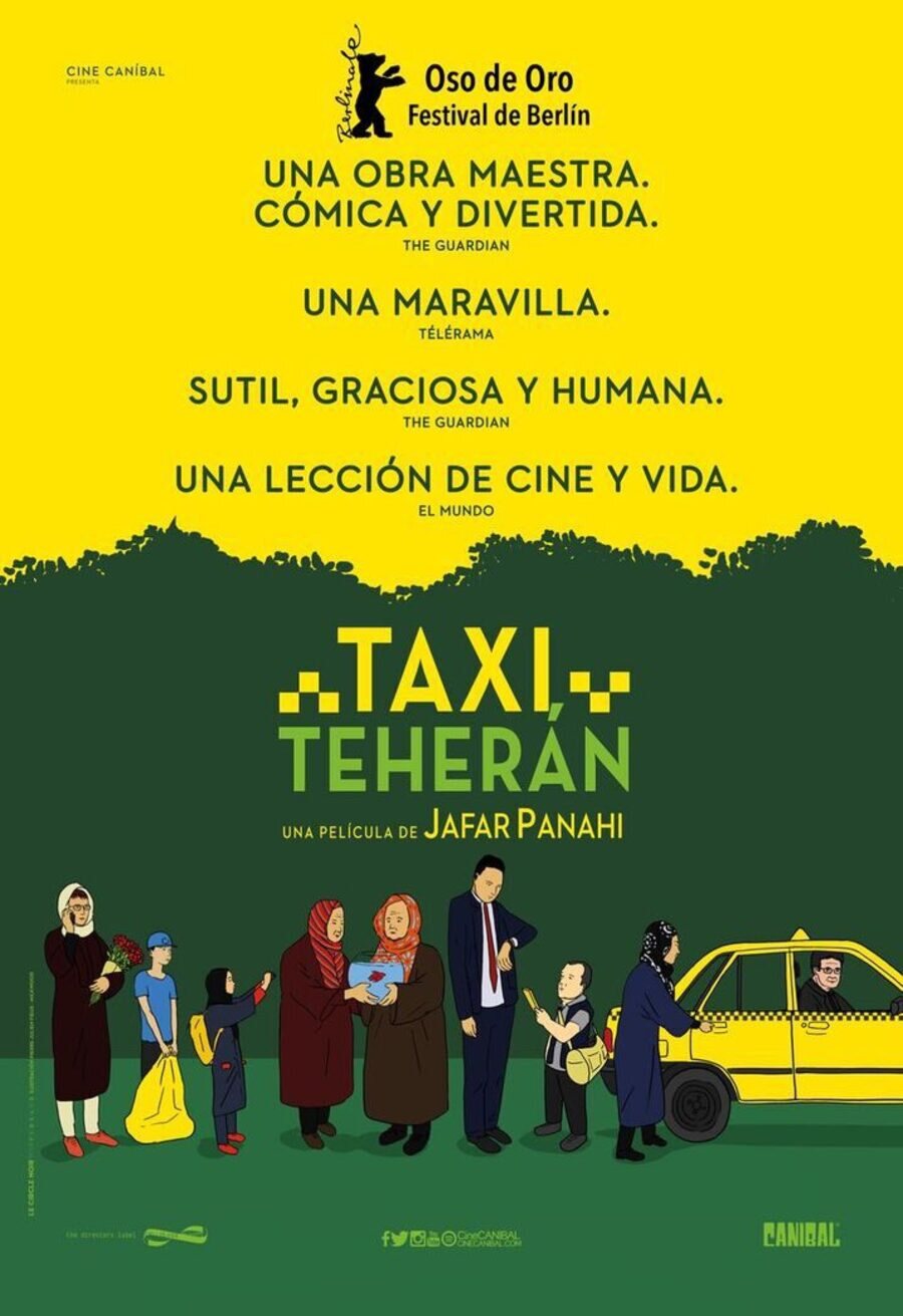 Cartel de Taxi Teherán - México