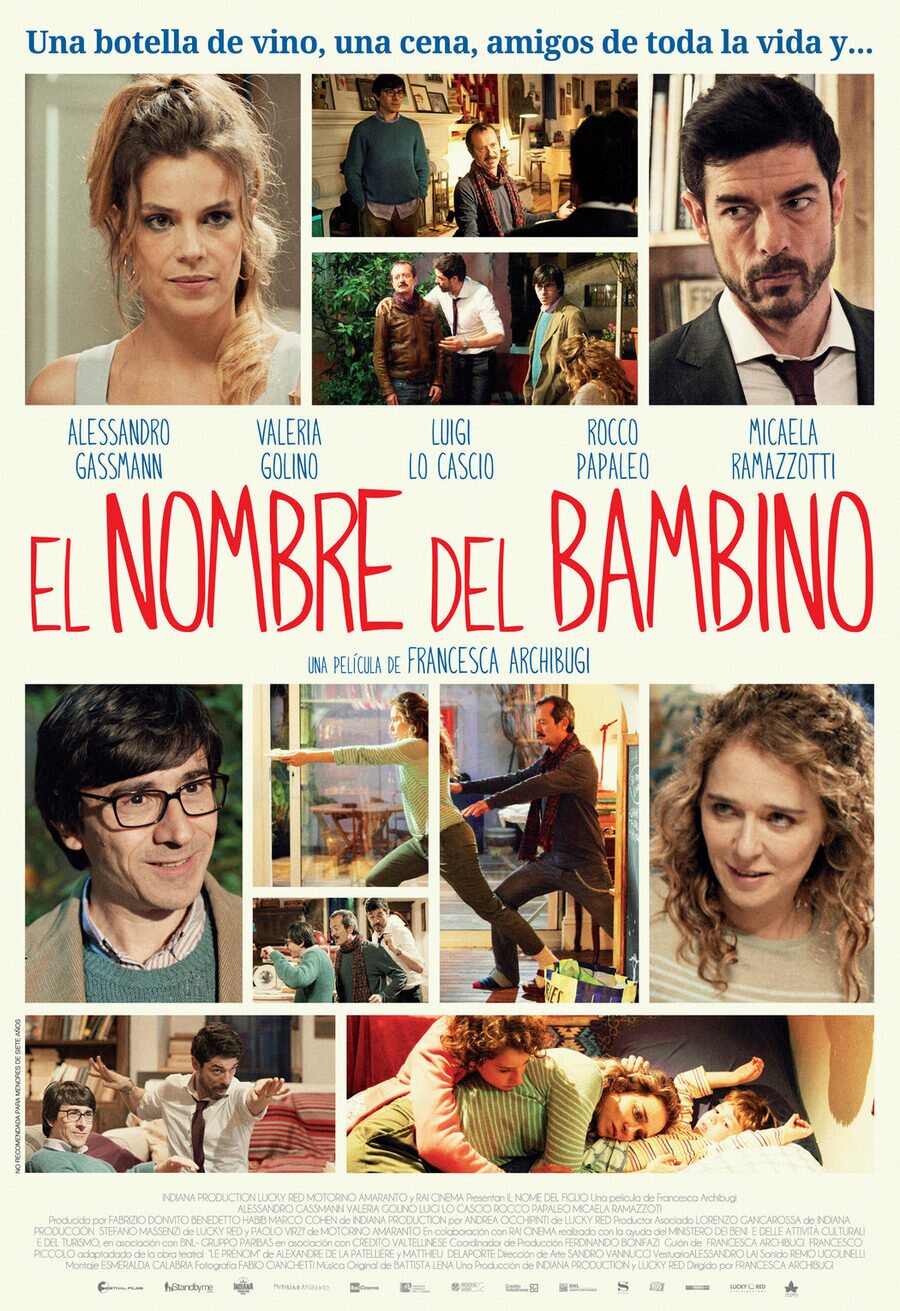 Cartel de El nombre del bambino - España