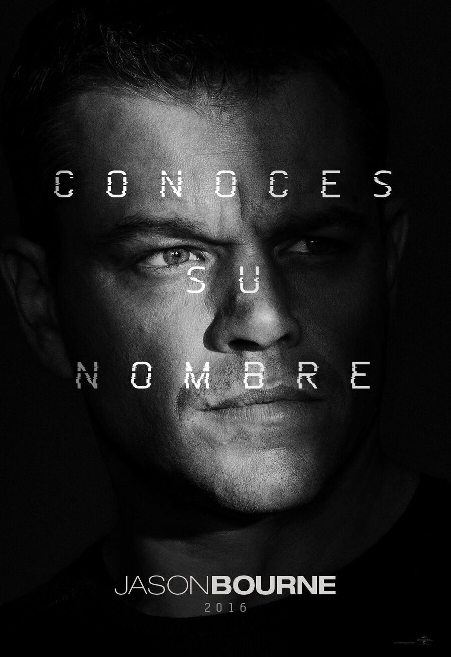 Cartel de Jason Bourne - España #2