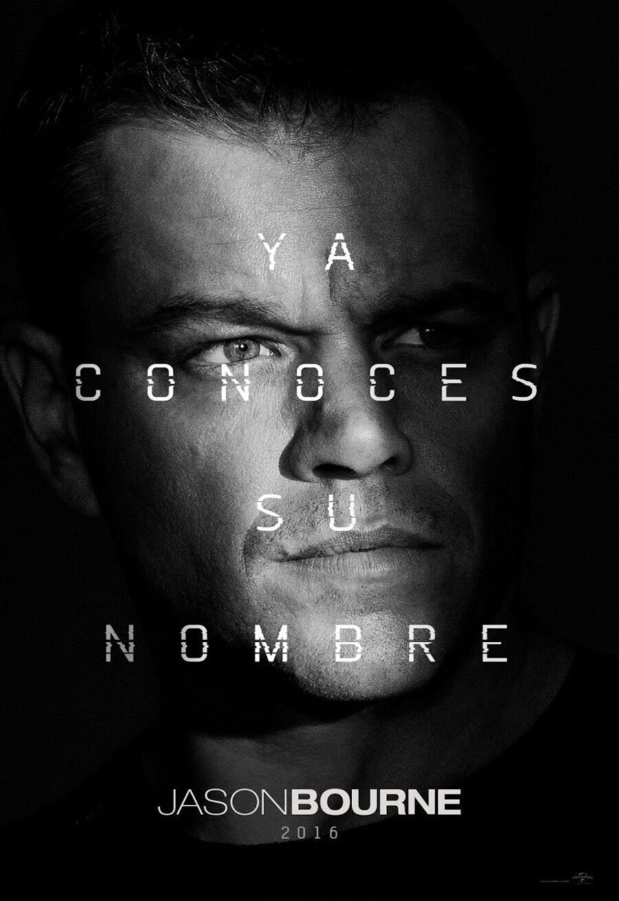 Cartel de Jason Bourne - México