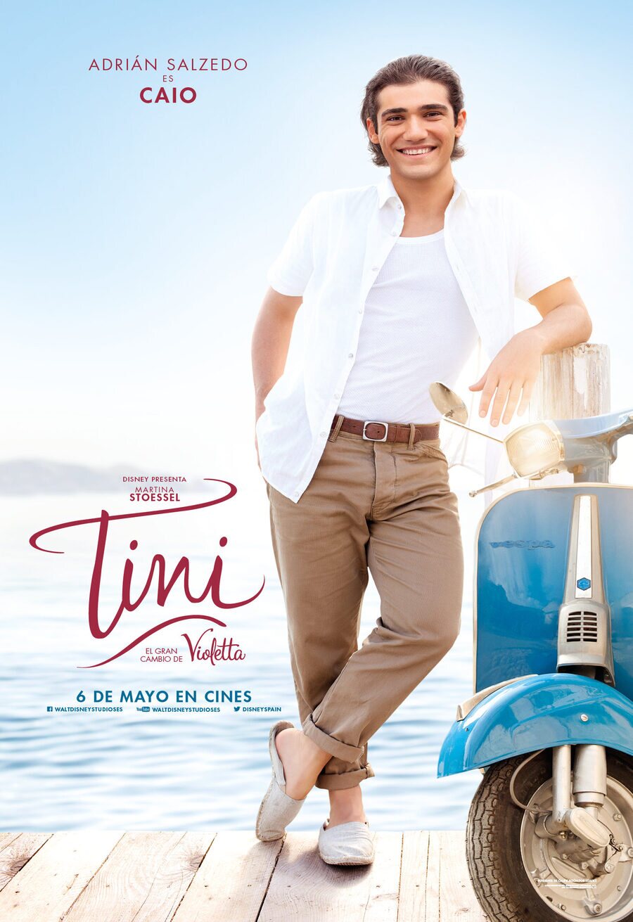 Cartel de Tini: El gran cambio de Violetta - Póster individual España Caio