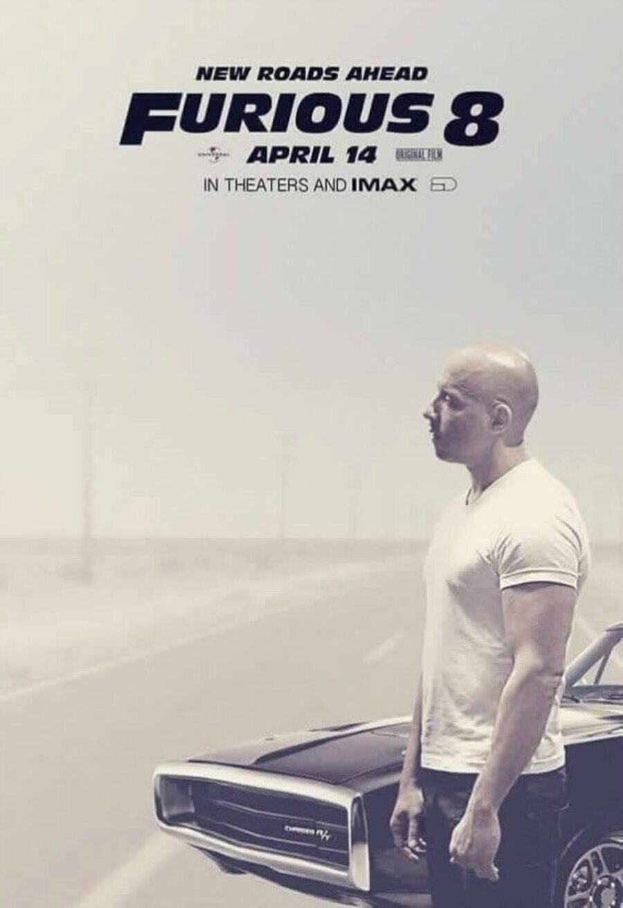 Cartel de Fast & Furious 8 - Internacional #2