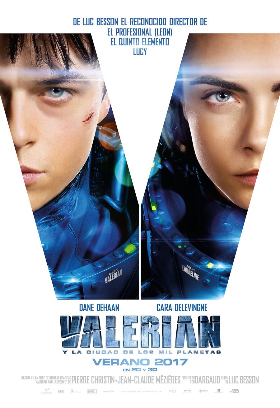 Cartel de Valerian y la ciudad de los mil planetas - España #2