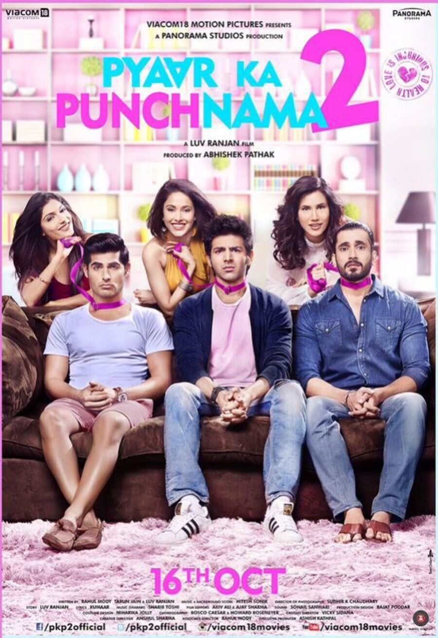 Cartel de Pyaar Ka Punchnama 2 - Reino Unido