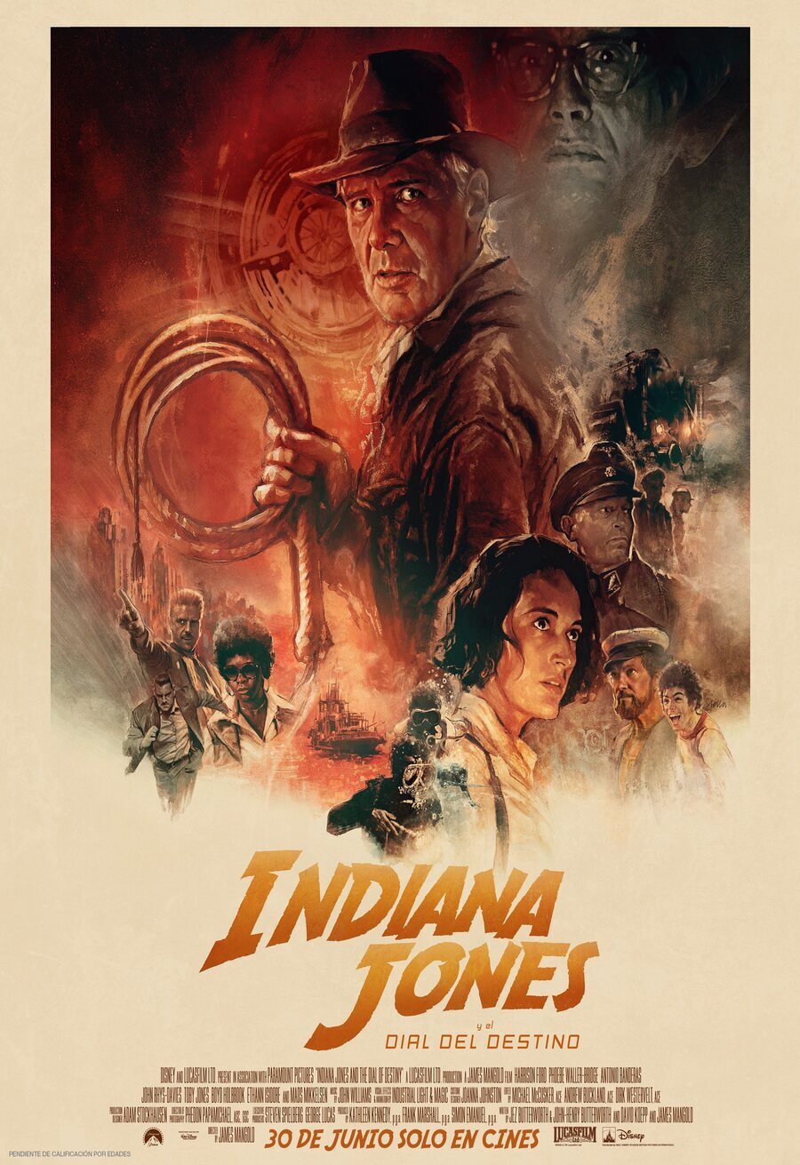 Cartel de Indiana Jones y el Dial del Destino - 