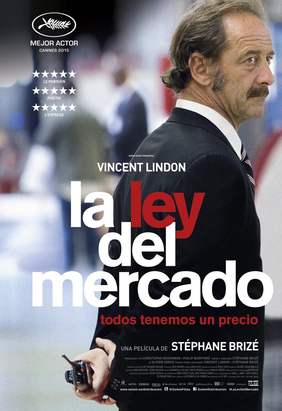 Cartel de La ley del mercado - España