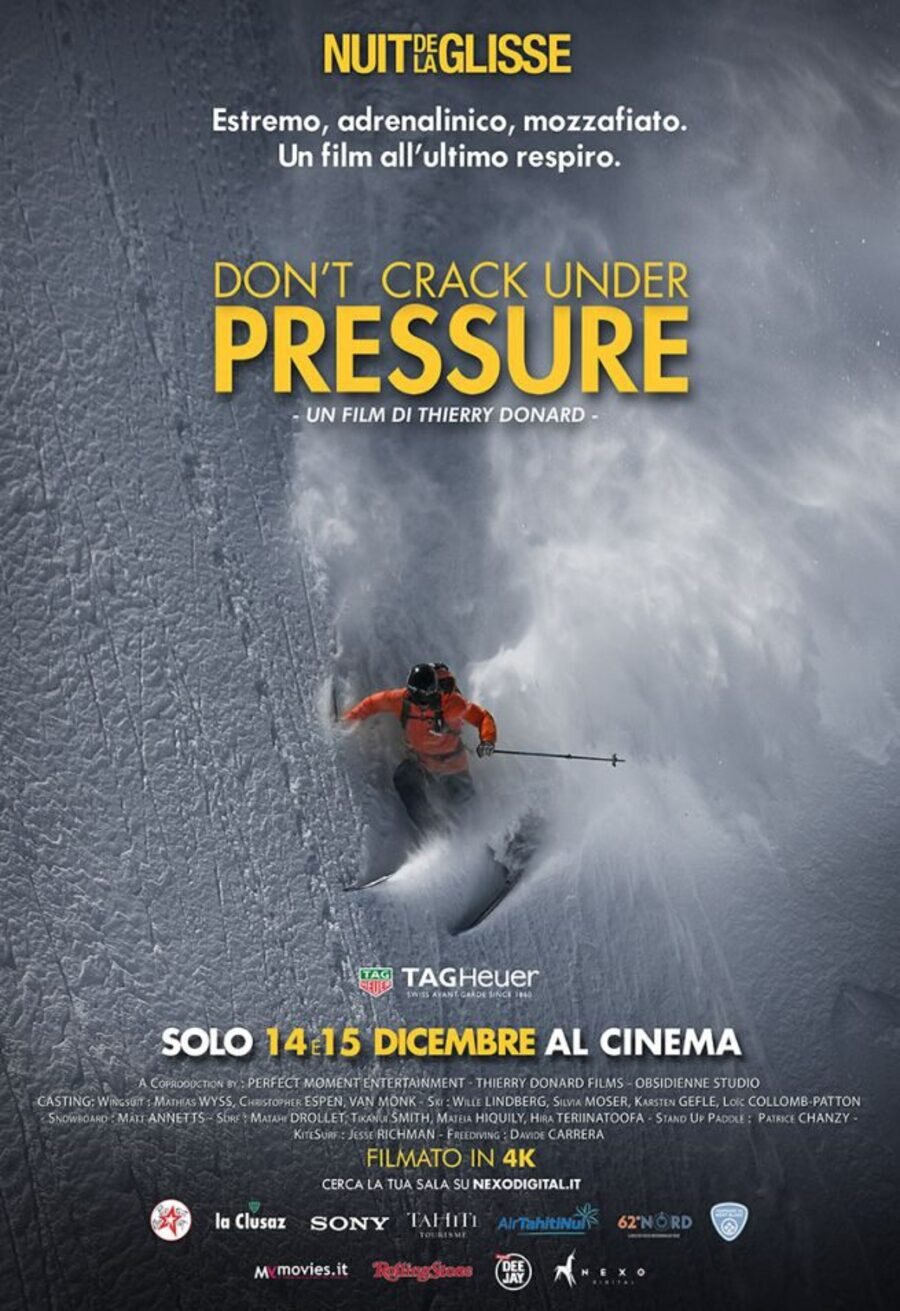 Cartel de Don't Crack Under Pressure - Italia