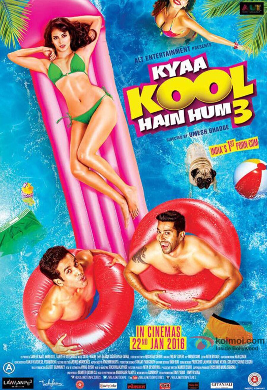 Cartel de Kyaa Kool Hain Hum 3 - Reino Unido