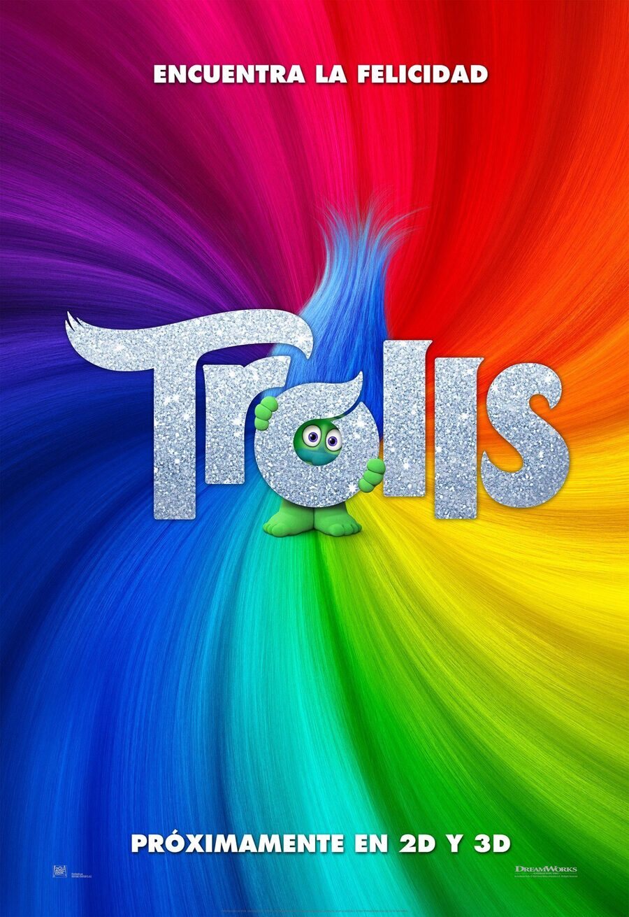 Cartel de Trolls - Teaser España