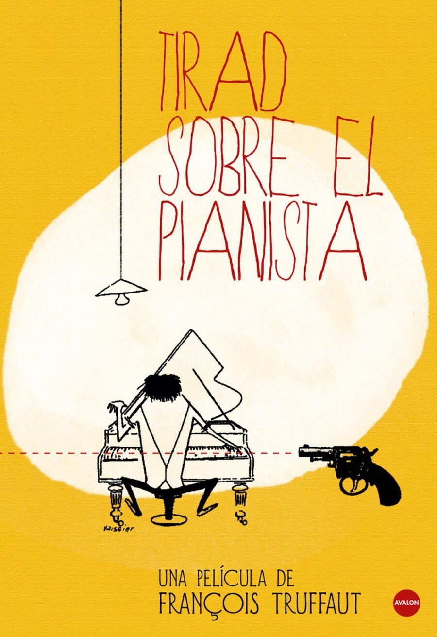 Cartel de Tirad sobre el pianista - España