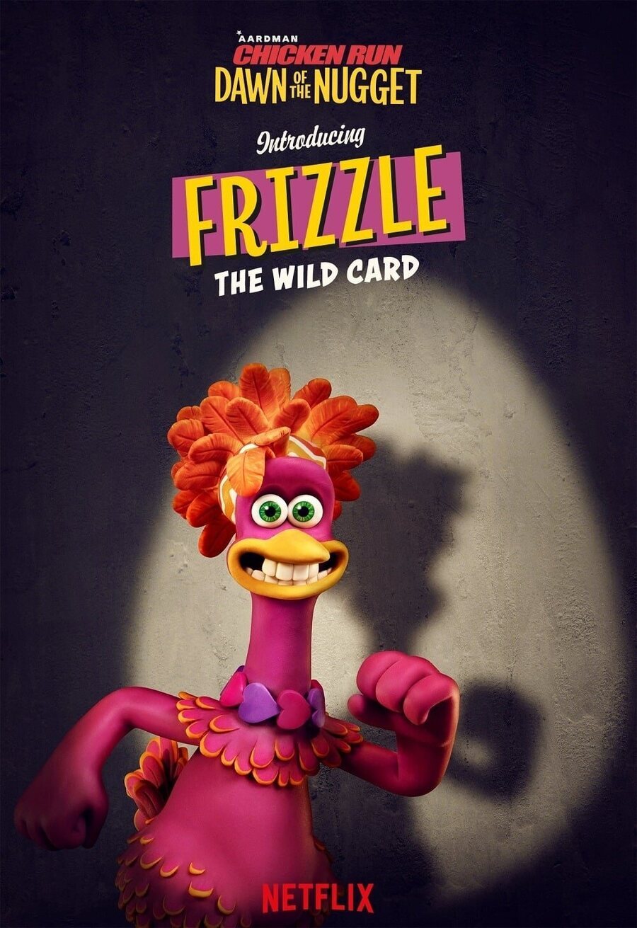 Cartel de Chicken Run: Amanecer de los nuggets - Frizzle