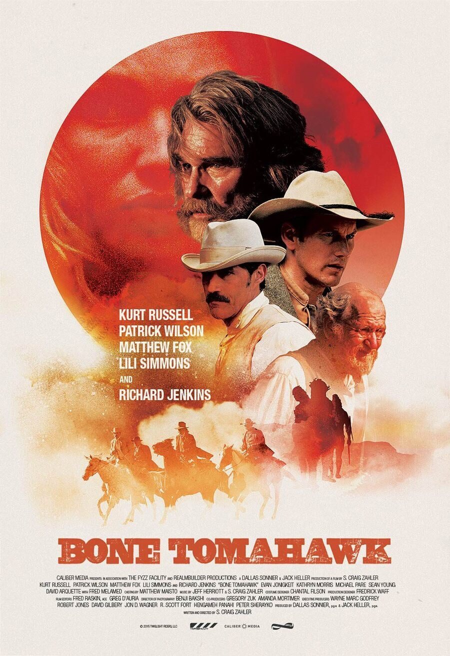 Cartel de Bone Tomahawk - Estados Unidos