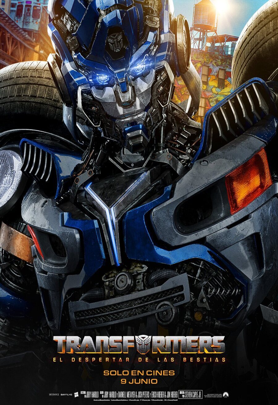 Cartel de Transformers: El despertar de las bestias - España